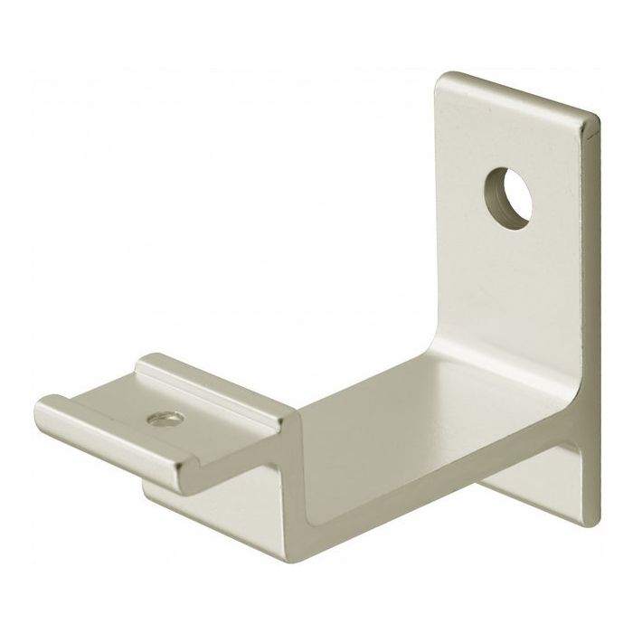 Trapleuninghouder VLAK nieuwzilver, keilboutbevestiging main product photo