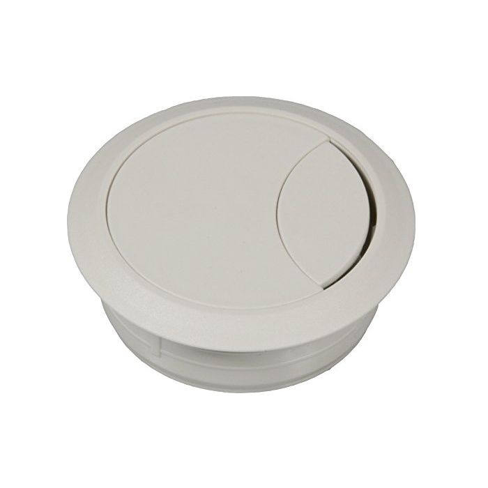 Kunststof Kabeldoorvoer 60 mm, wit main product photo