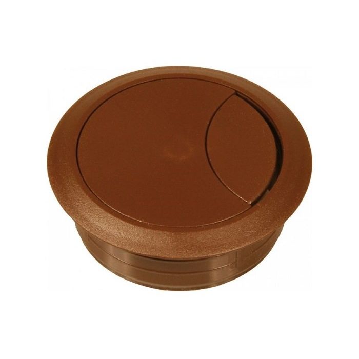 Kunststof Kabeldoorvoer 60 mm, bruin main product photo