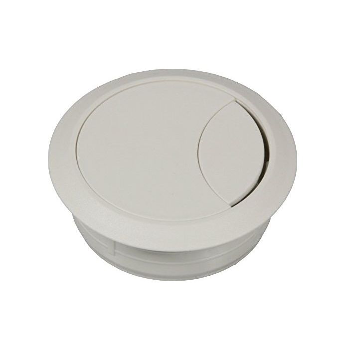 Kunststof Kabeldoorvoer 80 mm, wit main product photo