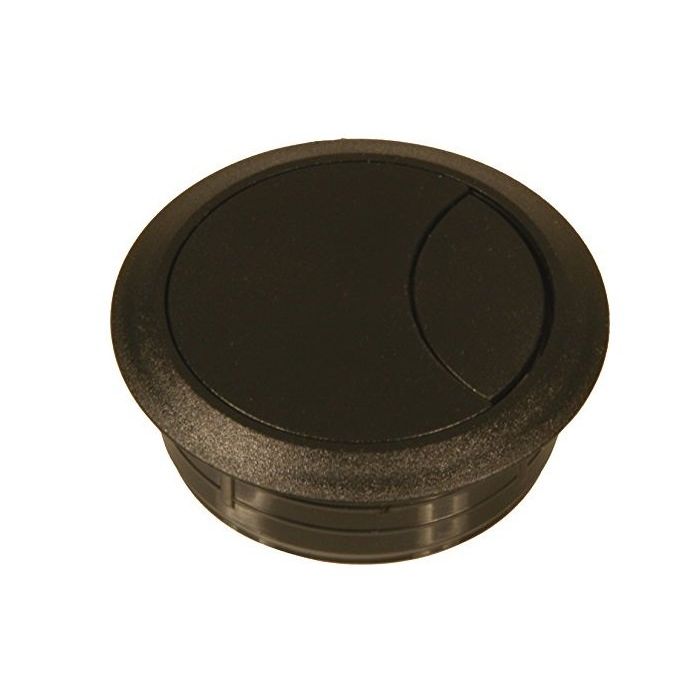 Kunststof Kabeldoorvoer 80 mm, zwart main product photo