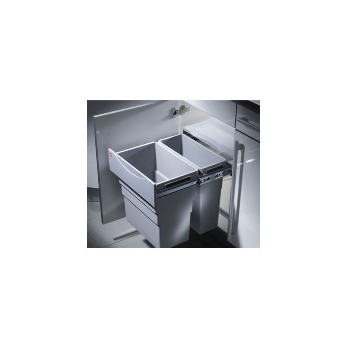 Afvalemmer, 1x19 en 1x30 liter main product photo