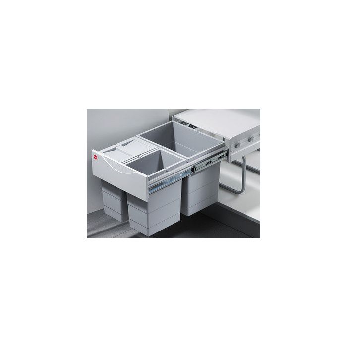 Afvalemmer, 1x18 en 2x8 liter main product photo