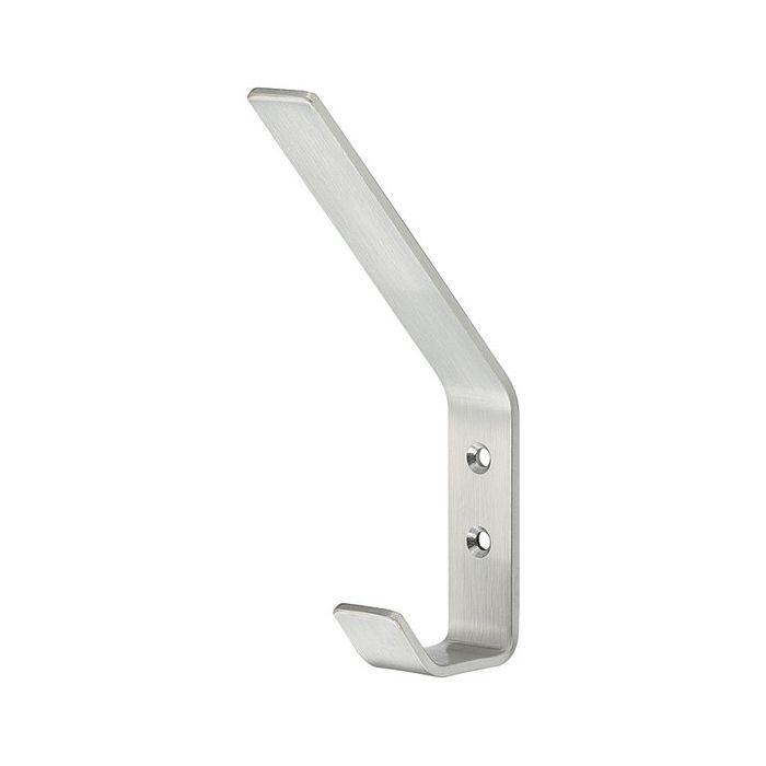 Kapstokhaak RVS met 2 haken main product photo
